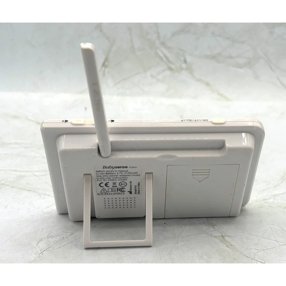 Babysense V43 Video Baby‎ Monitor with 2 Cameras Non Wifi Split Screen & Night